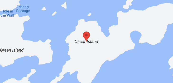 map of 120 OSCAR ISLAND